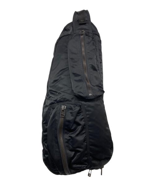 eYe COMME des GARCONS JUNYAWATANABE MAN（アイ コム デ ギャルソン ジュンヤ ワタナベ マン）eYe COMME des GARCONS JUNYAWATANABE MAN (アイ コム デ ギャルソン ジュンヤ ワタナベ マン) ボディーバッグ ブラックの古着・服飾アイテム