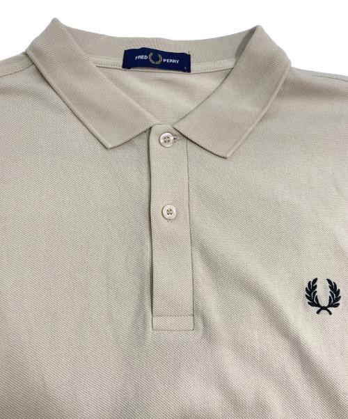 FRED PERRY（フレッドペリー）FRED PERRY (フレッドペリー) The Fred Perry Shirt ポロシャツ ベージュ サイズ:Lの古着・服飾アイテム