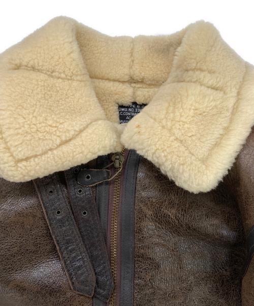 AVIREX（アヴィレックス）AVIREX (アヴィレックス) B-3ジャケット ブラウン サイズ:32の古着・服飾アイテム