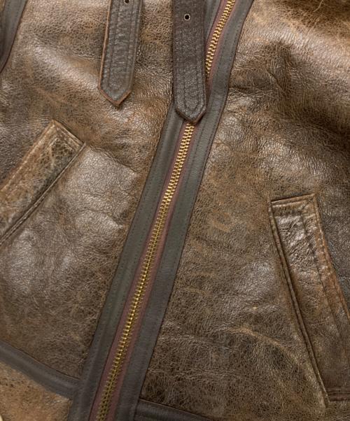 AVIREX（アヴィレックス）AVIREX (アヴィレックス) B-3ジャケット ブラウン サイズ:32の古着・服飾アイテム