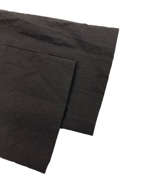 H BEAUTY&YOUTH（エイチ ビューティー&ユース）H BEAUTY&YOUTH (エイチ ビューティー&ユース) OLMETEX ナイロン ワイドスラックス ブラック サイズ:Sの古着・服飾アイテム