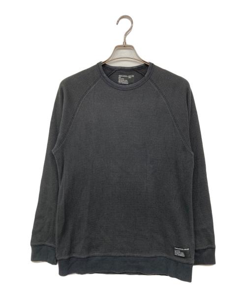 stussy（ステューシー）stussy (ステューシー) 90's - 00's サーマルカットソー ブラック サイズ:LARGEの古着・服飾アイテム