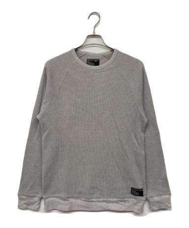 Stussy サーマル　グレー 中古・古着通販】stussy (ステューシー) 90's - 00's サーマル