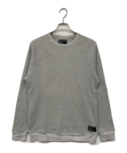 stussy（ステューシー）stussy (ステューシー) 90's - 00's サーマルカットソー グレー サイズ:LARGEの古着・服飾アイテム