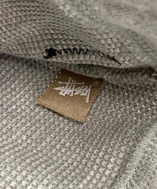 stussy（ステューシー）stussy (ステューシー) 90's - 00's サーマルカットソー グレー サイズ:LARGEの古着・服飾アイテム