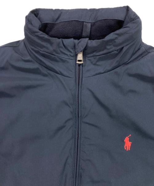 POLO RALPH LAUREN（ポロ・ラルフローレン）POLO RALPH LAUREN (ポロ・ラルフローレン) 中綿スウィングトップ ネイビー サイズ:XSの古着・服飾アイテム