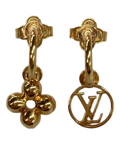 LOUIS VUITTON（ルイ ヴィトン）LOUIS VUITTON (ルイ ヴィトン) ブックル ドレイユ ブルーミング ピアス ゴールドの古着・服飾アイテム