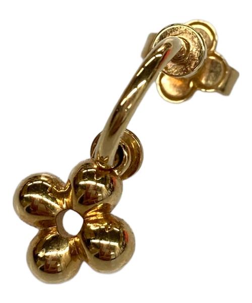 LOUIS VUITTON（ルイ ヴィトン）LOUIS VUITTON (ルイ ヴィトン) ブックル ドレイユ ブルーミング ピアス ゴールドの古着・服飾アイテム