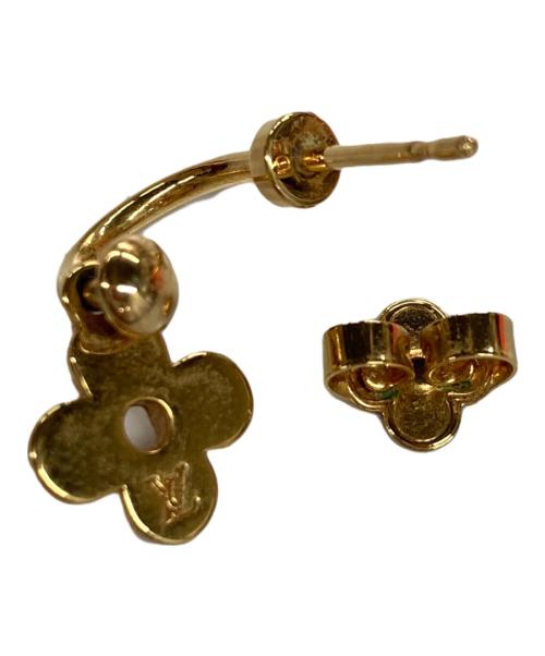 LOUIS VUITTON（ルイ ヴィトン）LOUIS VUITTON (ルイ ヴィトン) ブックル ドレイユ ブルーミング ピアス ゴールドの古着・服飾アイテム