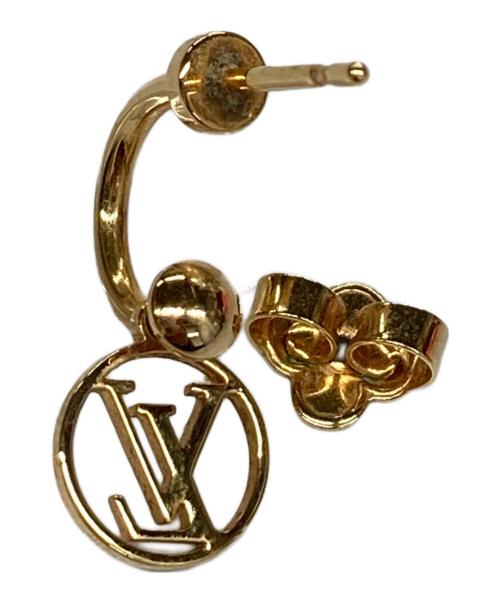 LOUIS VUITTON（ルイ ヴィトン）LOUIS VUITTON (ルイ ヴィトン) ブックル ドレイユ ブルーミング ピアス ゴールドの古着・服飾アイテム