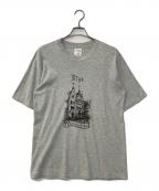 USEDユーズド）の古着「90`s建築Tee Three Brothers Tris Brah 」｜グレー