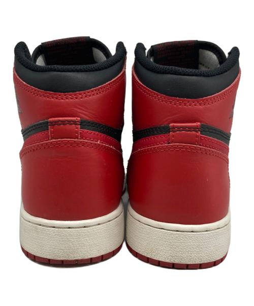 NIKE（ナイキ）NIKE (ナイキ) Air Jordan 1 Retro High Bred レッド×ブラック サイズ:23.5cmの古着・服飾アイテム