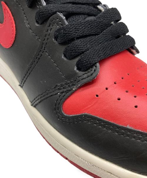NIKE（ナイキ）NIKE (ナイキ) Air Jordan 1 Retro High Bred レッド×ブラック サイズ:23.5cmの古着・服飾アイテム