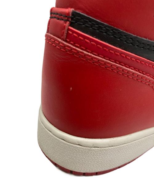 NIKE（ナイキ）NIKE (ナイキ) Air Jordan 1 Retro High Bred レッド×ブラック サイズ:23.5cmの古着・服飾アイテム