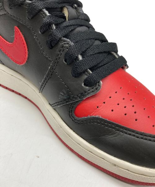 NIKE（ナイキ）NIKE (ナイキ) Air Jordan 1 Retro High Bred レッド×ブラック サイズ:23.5cmの古着・服飾アイテム
