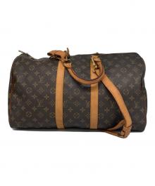LOUIS VUITTON（ルイ ヴィトン）の古着「トラベルバッグ」｜ブラウン