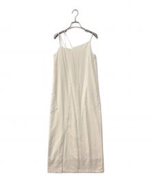 JOSE MOON（ジョゼムーン）の古着「RAMDOM STRAP CAMISOLE DRESS」｜ホワイト