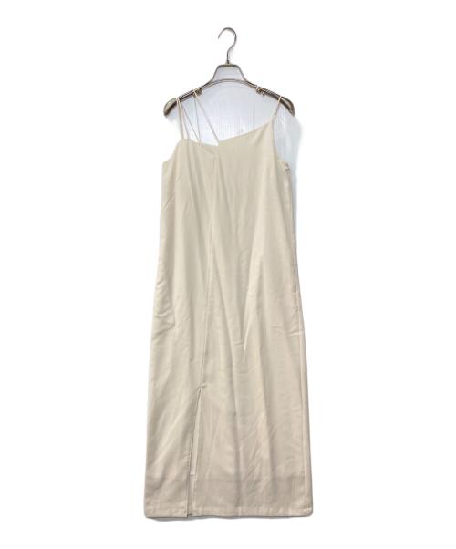 JOSE MOON（ジョゼムーン）JOSE MOON (ジョゼムーン) RAMDOM STRAP CAMISOLE DRESS ホワイト サイズ:Fの古着・服飾アイテム