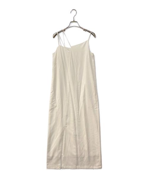 JOSE MOON（ジョゼムーン）JOSE MOON (ジョゼムーン) RAMDOM STRAP CAMISOLE DRESS ホワイト サイズ:Fの古着・服飾アイテム