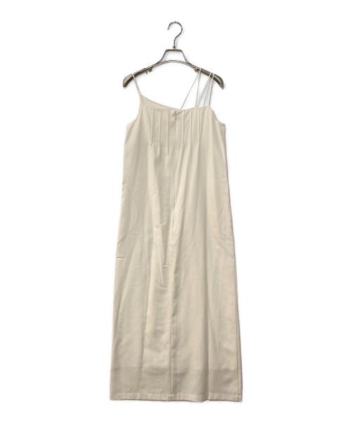 JOSE MOON（ジョゼムーン）JOSE MOON (ジョゼムーン) RAMDOM STRAP CAMISOLE DRESS ホワイト サイズ:Fの古着・服飾アイテム
