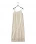 JOSE MOON（ジョゼムーン）の古着「RAMDOM STRAP CAMISOLE DRESS」｜ホワイト