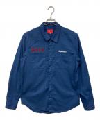 SUPREMEシュプリーム）の古着「kill work shirt」｜ネイビー