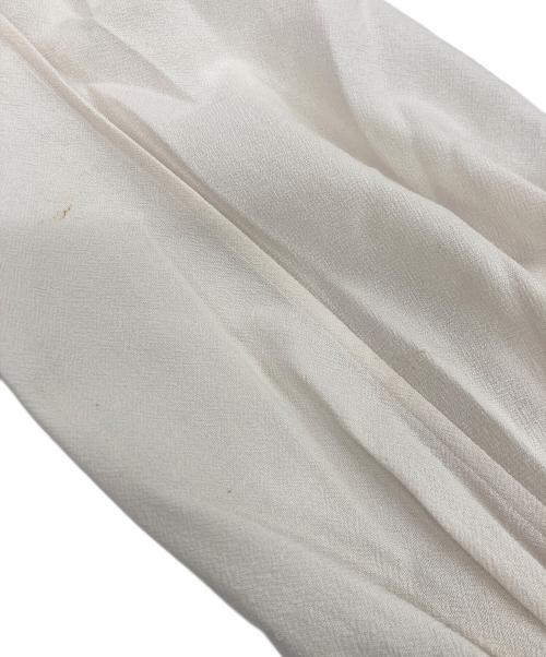 ebure（エブール）ebure (エブール) ドライウールジョーゼットブラウス アイボリー サイズ:38の古着・服飾アイテム