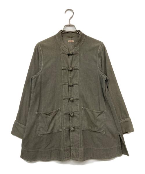 KAPITAL（キャピタル）KAPITAL (キャピタル) コーデュロイチャイナジャケット オリーブ サイズ:1の古着・服飾アイテム