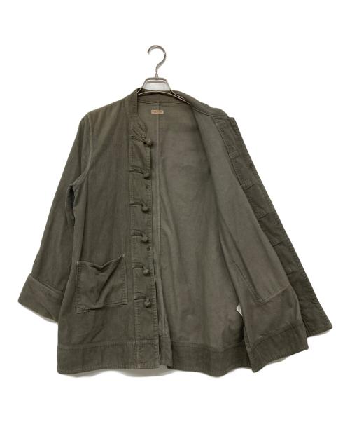 KAPITAL（キャピタル）KAPITAL (キャピタル) コーデュロイチャイナジャケット オリーブ サイズ:1の古着・服飾アイテム