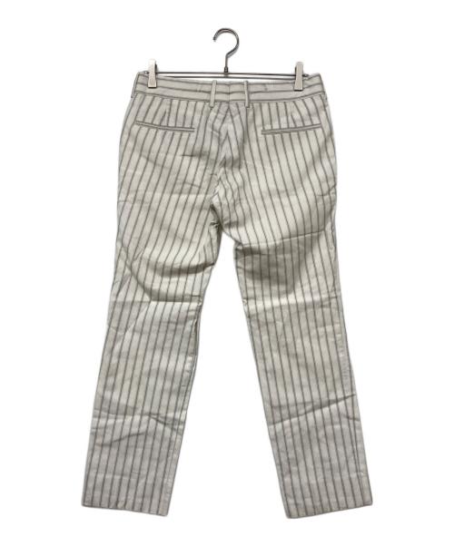 GUCCI（グッチ）GUCCI (グッチ) ストライプパンツ ホワイト サイズ:48Rの古着・服飾アイテム