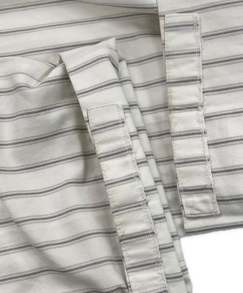 GUCCI（グッチ）GUCCI (グッチ) ストライプパンツ ホワイト サイズ:48Rの古着・服飾アイテム