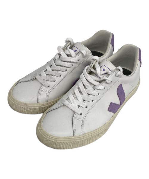 VEJA（ヴェジャ）VEJA (ヴェジャ) CAMPO ローカットスニーカー ホワイト サイズ:23の古着・服飾アイテム