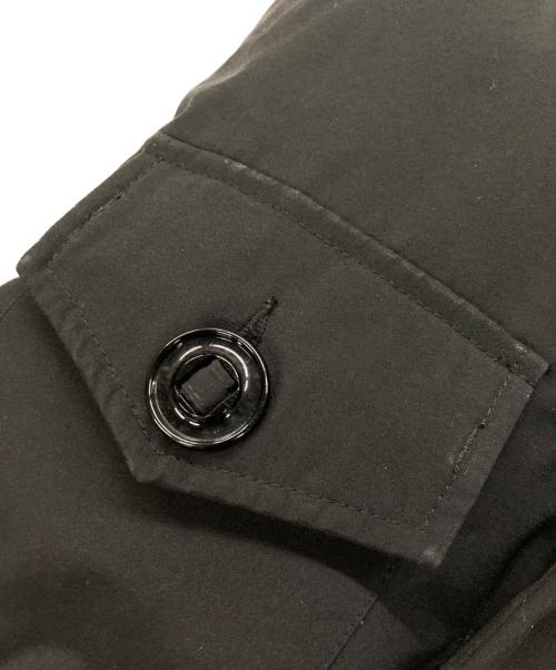 CANADA GOOSE（カナダグース）CANADA GOOSE (カナダグース) レザー切替MONTREAL VEST/レザー切替モントリオール・ベスト  ブラック サイズ:Sの古着・服飾アイテム