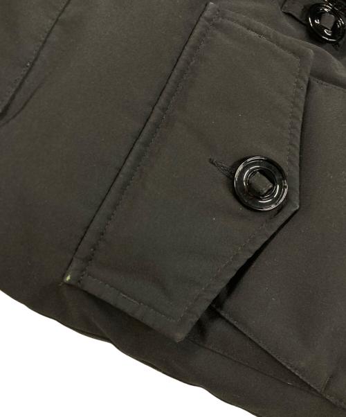 CANADA GOOSE（カナダグース）CANADA GOOSE (カナダグース) レザー切替MONTREAL VEST/レザー切替モントリオール・ベスト  ブラック サイズ:Sの古着・服飾アイテム