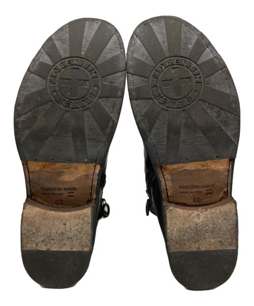 FIORENTINI+BAKER（フィオレンティーニ+ベイカー）FIORENTINI+BAKER (フィオレンティーニ+ベイカー) サイドジップエンジニアブーツ ブラック サイズ:40の古着・服飾アイテム