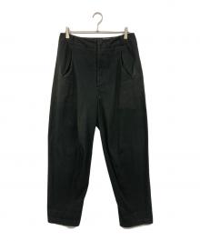 tac:tac（タクタク）の古着「ワイドタックパンツ」｜ブラック