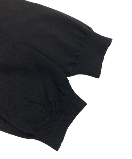 GRAN SASSO（グランサッソ）GRAN SASSO (グランサッソ) クルーネックニット ブラック サイズ:46の古着・服飾アイテム