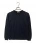 GRAN SASSO（グランサッソ）の古着「クルーネックニット」｜ブラック