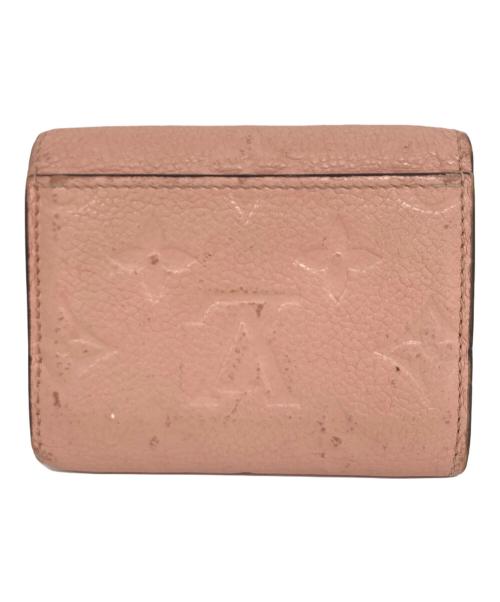 LOUIS VUITTON（ルイ ヴィトン）LOUIS VUITTON (ルイ ヴィトン) アンプラント ポルトフォイユゾエ 3つ折財布 ピンクの古着・服飾アイテム