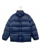 THE NORTH FACEザ ノース フェイス）の古着「ダウンジャケット 茶タグ」｜ネイビー