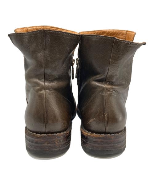 FIORENTINI+BAKER（フィオレンティーニ+ベイカー）FIORENTINI+BAKER (フィオレンティーニ+ベイカー) サイドジップレザーブーツ ブラウン サイズ:41の古着・服飾アイテム