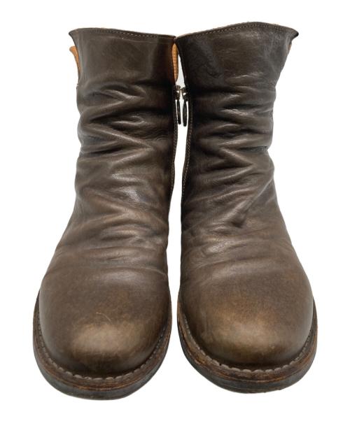 FIORENTINI+BAKER（フィオレンティーニ+ベイカー）FIORENTINI+BAKER (フィオレンティーニ+ベイカー) サイドジップレザーブーツ ブラウン サイズ:41の古着・服飾アイテム