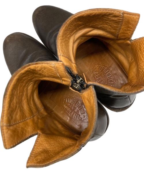 FIORENTINI+BAKER（フィオレンティーニ+ベイカー）FIORENTINI+BAKER (フィオレンティーニ+ベイカー) サイドジップレザーブーツ ブラウン サイズ:41の古着・服飾アイテム