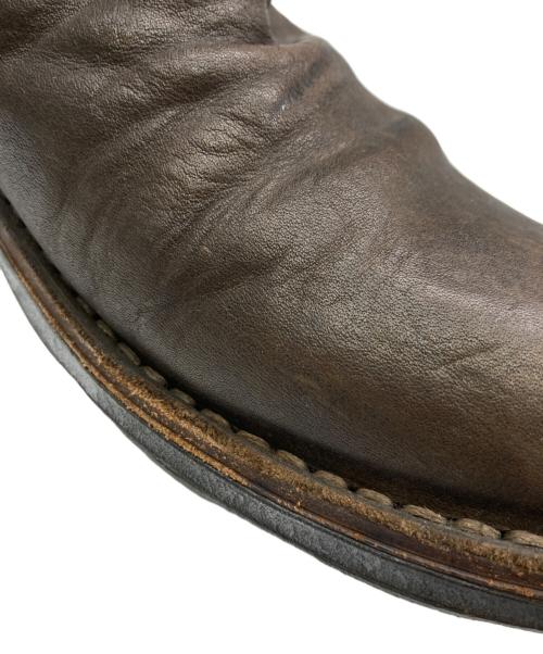 FIORENTINI+BAKER（フィオレンティーニ+ベイカー）FIORENTINI+BAKER (フィオレンティーニ+ベイカー) サイドジップレザーブーツ ブラウン サイズ:41の古着・服飾アイテム