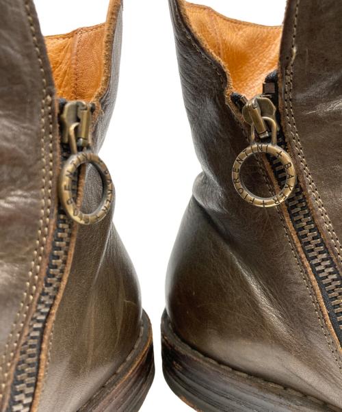 FIORENTINI+BAKER（フィオレンティーニ+ベイカー）FIORENTINI+BAKER (フィオレンティーニ+ベイカー) サイドジップレザーブーツ ブラウン サイズ:41の古着・服飾アイテム
