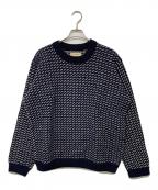 L.L.Beanエルエルビーン）の古着「バーズアイニット」｜ネイビー