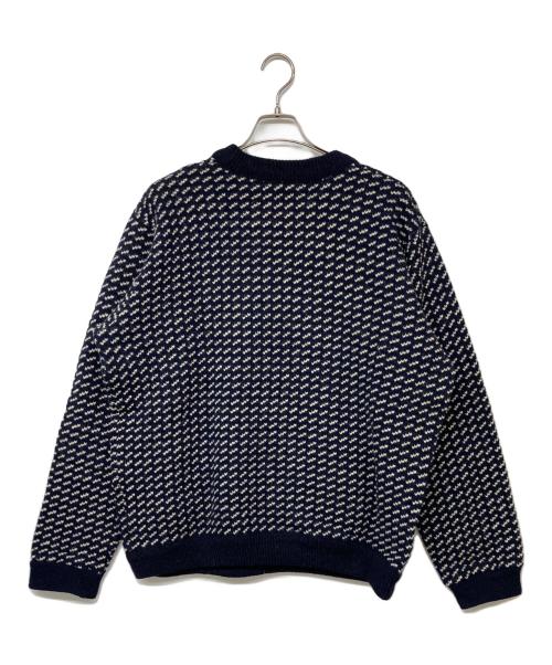 L.L.Bean（エルエルビーン）L.L.Bean (エルエルビーン) バーズアイニット ネイビー サイズ:XLの古着・服飾アイテム
