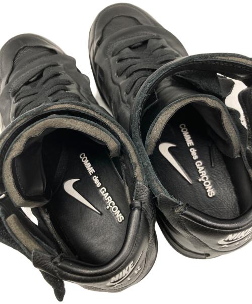 COMME des GARCONS HOMME PLUS（コムデギャルソンオムプリュス）COMME des GARCONS HOMME PLUS (コムデギャルソンオムプリュス) NIKE (ナイキ) AIR FORCE1 MID/エアフォース1 ミッド ブラック サイズ:26.5の古着・服飾アイテム