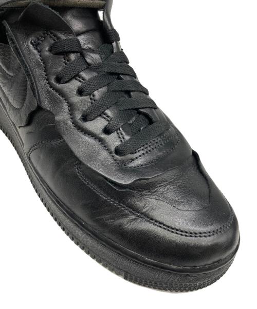 COMME des GARCONS HOMME PLUS（コムデギャルソンオムプリュス）COMME des GARCONS HOMME PLUS (コムデギャルソンオムプリュス) NIKE (ナイキ) AIR FORCE1 MID/エアフォース1 ミッド ブラック サイズ:26.5の古着・服飾アイテム