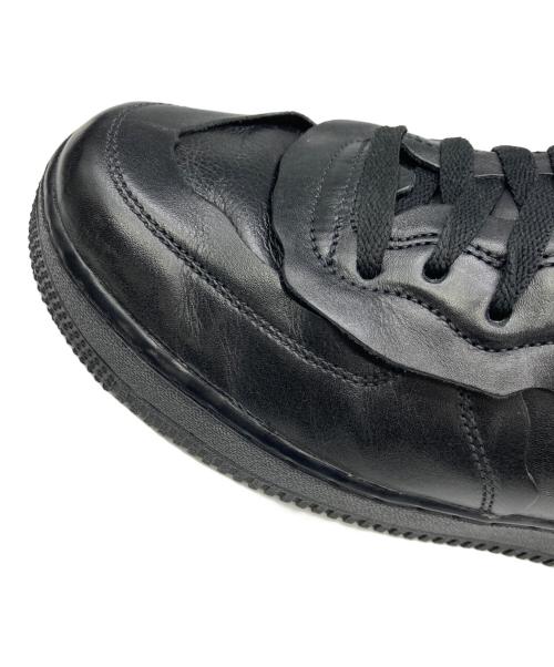 COMME des GARCONS HOMME PLUS（コムデギャルソンオムプリュス）COMME des GARCONS HOMME PLUS (コムデギャルソンオムプリュス) NIKE (ナイキ) AIR FORCE1 MID/エアフォース1 ミッド ブラック サイズ:26.5の古着・服飾アイテム